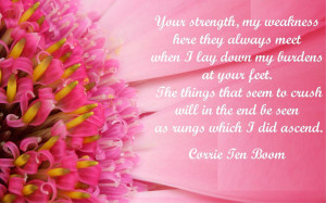 corrie ten boom quotes