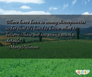 Discrepancies Quotes