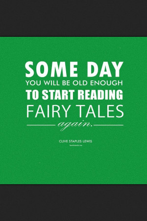 Cute! Fairy tales Quote!