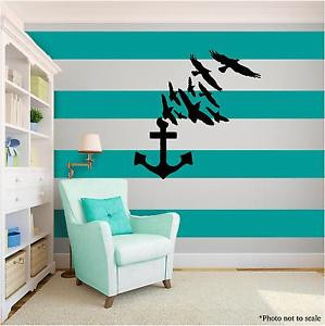 Anchor-BIRDS-Vinyl-Wall-Art-quote-Home-Family-Decor-Decal-Word-Phrase ...