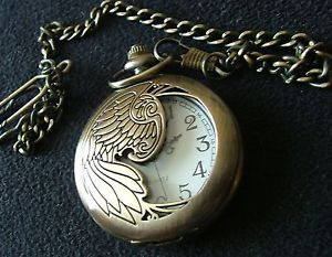 ... about Groom/Best Man/Wedding Gift Pocket Fob Watch BRAND NEW Wing