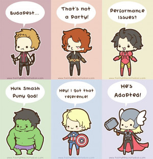 Avengers Assemble! by *MoogleGurl on deviantART (the quotes aren't ...