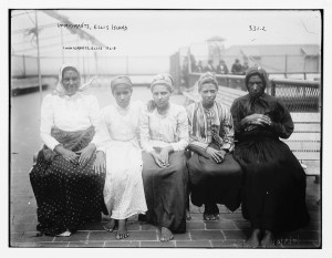 Ellis Island Era Immigration Photo: Women Immigrants