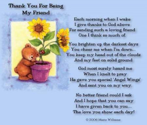 thank you for being there quotes
