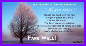 Best Farewell Wishes Quotes, Thoughts, Sayings Pictures Download Free