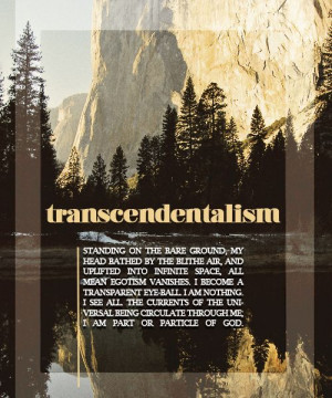 Transcendentalism by Emerson i believe this may be found in Nature