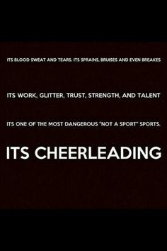 Cheerleading Quotes For Back Spots Cheer stuff cheer quotes