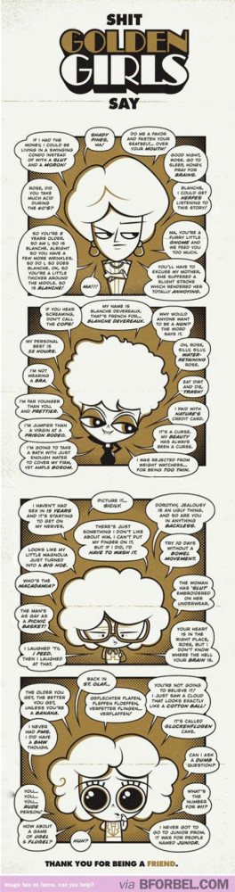 The Best “Golden Girls” Lines…