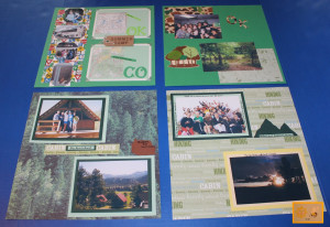 Camping Quotes For Scrapbooking Scrapbook camping layouts: