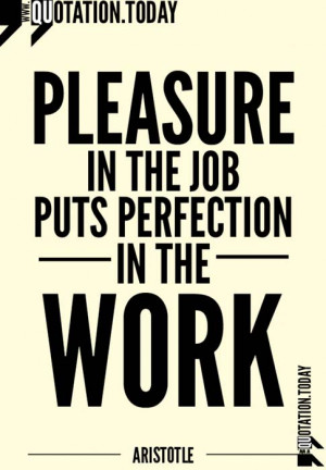 Quotations | Aristotle – Quotes on Work