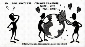 Help me Help You to Help Us Save our Earth