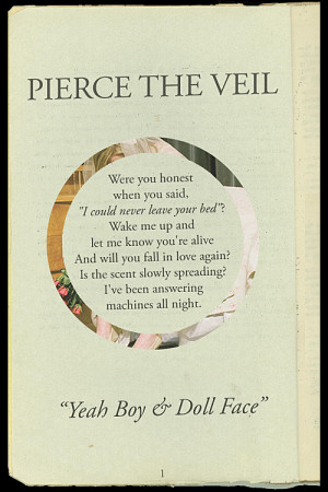 Pierce The Veil // Yeah Boy & Doll Face