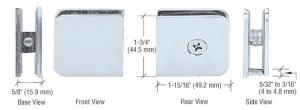 Frameless Shower Door Hinge Hardware