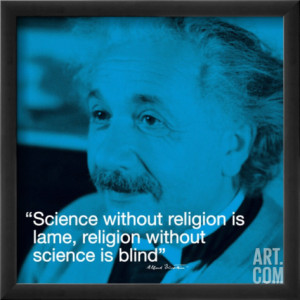 Albert Einstein Quotes Science Religion Blind Online Free
