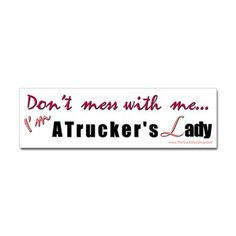 from cafepress com don t mess with me lady bumper bumper sticker on