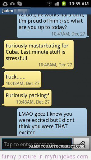 ... funny-sms/autocorrect-fail-cuba-funny-dirty-jokes-one-liners/ #funny #