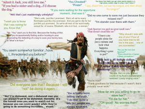 ... Quotes from Pirates of the Caribbean 1, 2, 3, and 4. Pirates Quotes
