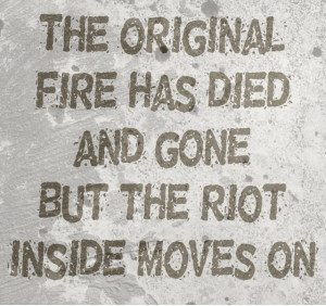 Audioslave-Original Fire Lyrics