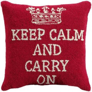 love this saying and covet this pillow.