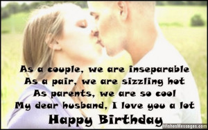 Birthday wishes quotes for husband from wife