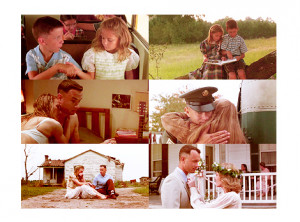 adults, couple, cute, forest gump movie, grow up, kids