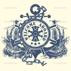 Anchor With Steering Wheel