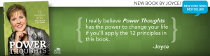 Power Thoughts by Joyce Meyer~ a book review