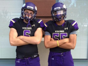 High School Football Team Uniforms