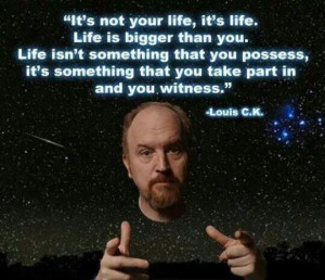 Louis C.K. a great comedian and a great speaker.