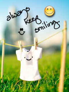 Always Keep Smiling Mobile Wallpaper