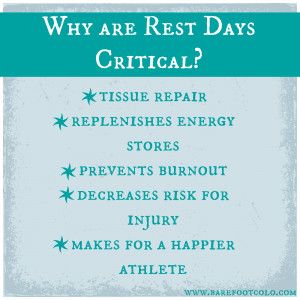 Tissue repair: When you exercise, your muscles fibers tear. Resting ...