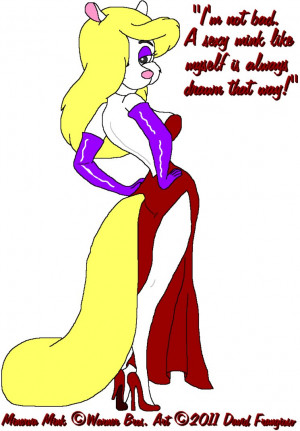 Minerva as Jessica Rabbit 2 by tpirman1982