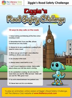 Road safety game - Stay safe on the road and promote class discussion ...