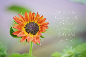 Sunflower Photograph With Inspirational Religious Quote INSTANT ...