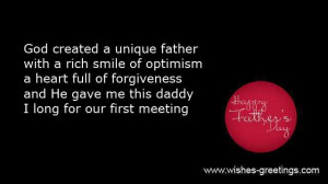 fathers day sayings unborn son