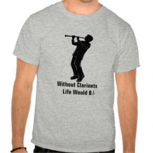Clarinet Player T-Shirt