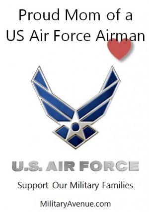 Proud Mom of a US Air Force Airman - created for http://facebook.com ...