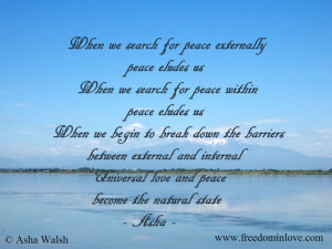 Universal love and peace