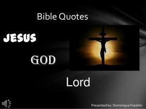 Jesus Bible Quotes