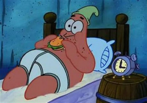 Patrick's 4am snack