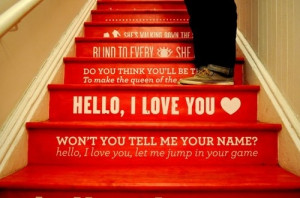 hello i love you, lyrics, quote, red, stairs, the doors