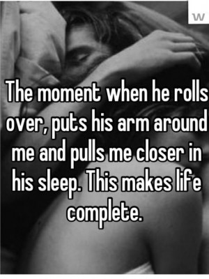 Best feeling in the world is being in his arms.