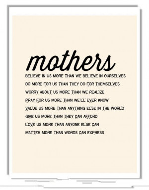 Mothers,