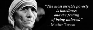 Mother Teresa Helping The Homeless Mother teresa quotations