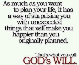 Truly we should trust God's will...