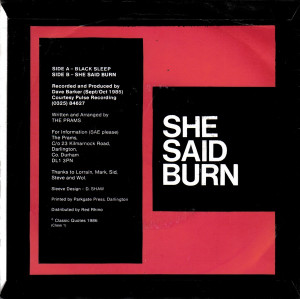 The Prams [Darlington] She Said Burn The Prams Dave Barker The Prams ...