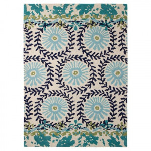 Boho Boutique Wool Area Rug Lime