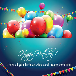 Free Greeting Cards Happy Birthday Balloons, Quotes 2