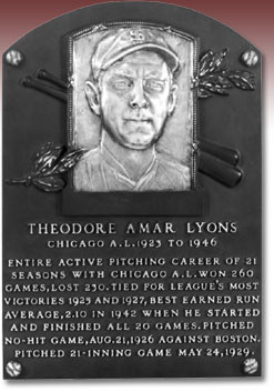 Ted Lyons Stats