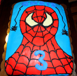 Third Birthday Spiderman&First Birthday Primary Colors!
